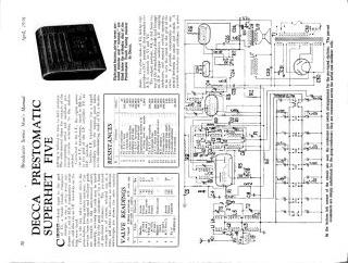 Decca-PT AC_PT AC Prestomatic-1938.Broadcaster.Radio preview